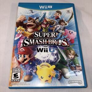 Super Smash Bros. for Wii U - Nintendo Wii U Complete in Box